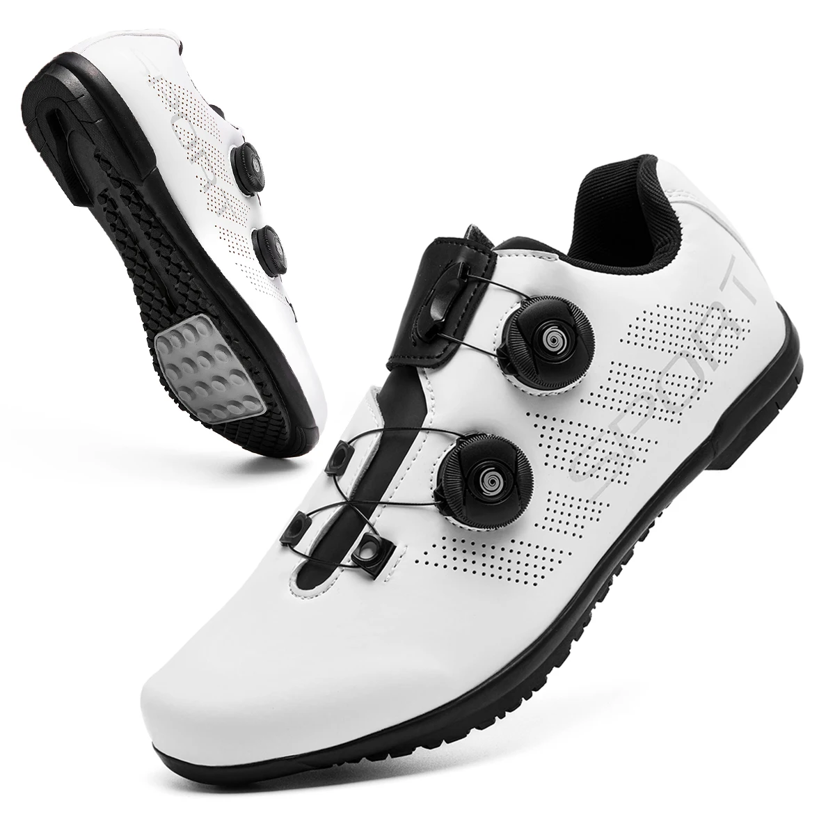 Lock-Free Radfahren Schuhe Flache Pedal Schuhe Männer Bike Cleat Sneaker MTB Fahrrad Radfahren Frauen Atmungsaktive Indoor Stiefel – Detail 3