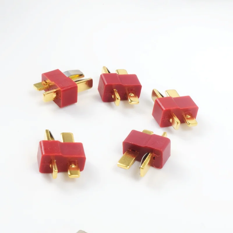 5/10 pairs T-type plug mannelijke en vrouwelijke connectoren voor afstandsbediening quadcopter lithiumbatterij afstandsbediening UAV vliegtuigen onderdelen