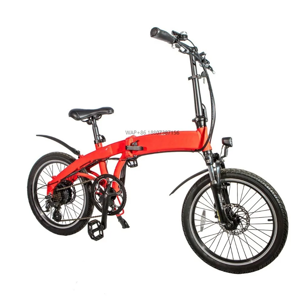 

2023 New Design 7 Speed Folding Ebike Alloy Aluminum Electric Foldable Bicycle
