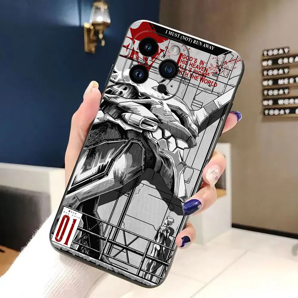 N-Neon G-Genesis E-Evangelion 01 02 Cover Phone Case For iphone Apple 17 AIR 16E 16 15 14 13 12 11 Pro XR Max 8 7 Plus TPU Case view 4