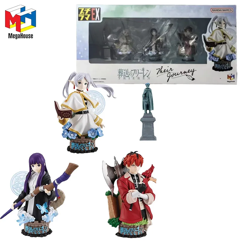 

MegaHouse Genuine Petitrama Frieren: Beyond Journey's End Anime Figure Frieren Fern Action Toys for Kids Gift Collectible Model