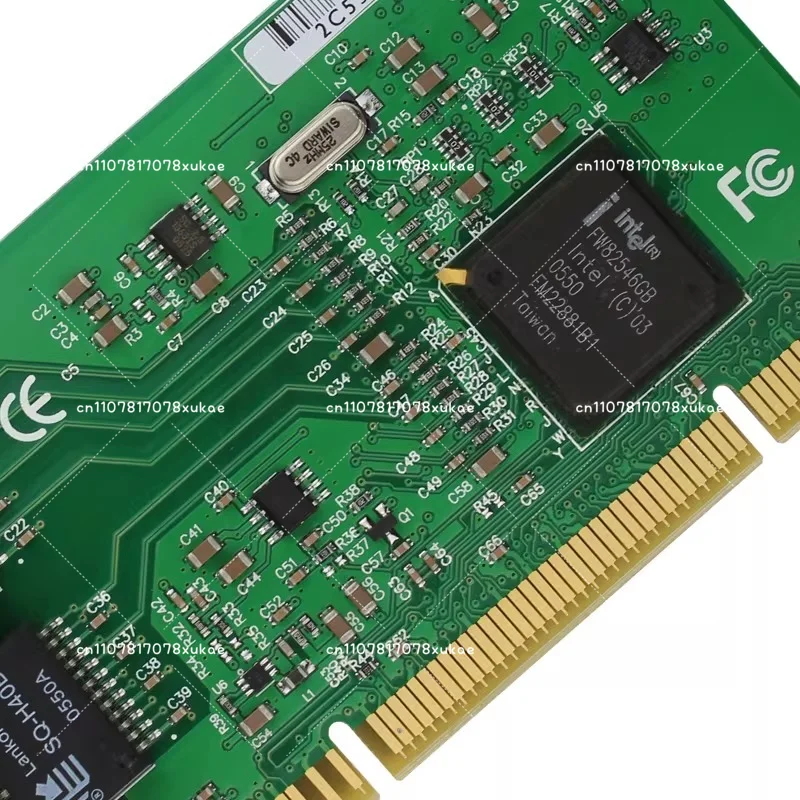 WY546T2 PCI dual port Gigabit network interface card ESXI server VLAN convergence 82546 Weimeng ROS