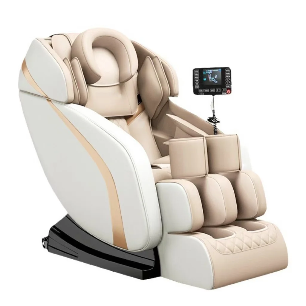 Full Body Zero Gravity Massage Recliner Chair Shiatsu Leather Bluetooth Heat Body Scan Bluetooth Portable Leg