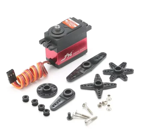 JX PDI-6221MG 20KG Digitale Coreless Standaard Servo Grote Koppel Hoge Precisie Metalen Tandwiel RC Vliegtuig Helikopter Auto