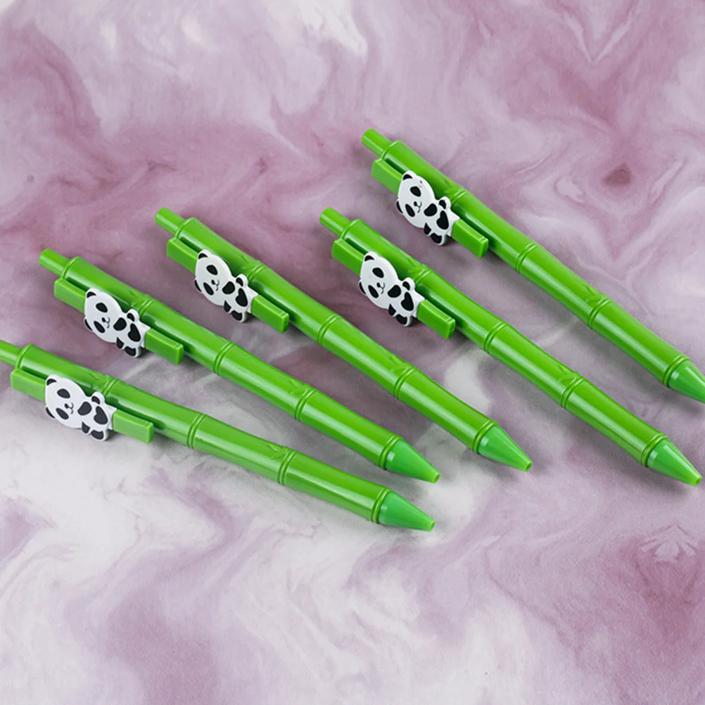 5 Pcs Panda Pen Drawing Pens Designer Cartoon Ink Portable Gel for Kids Press Decorate Work