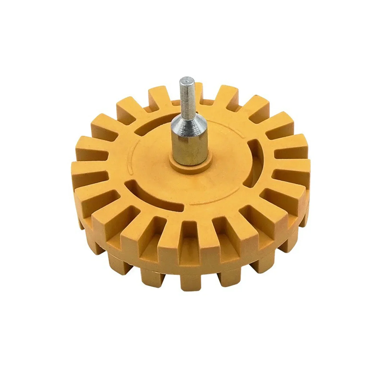 Efficient Rubber Removal Wheel 4 Inch Size 20mm Power Drill Adapter Safely Removes Trim and Adhesive without Damage