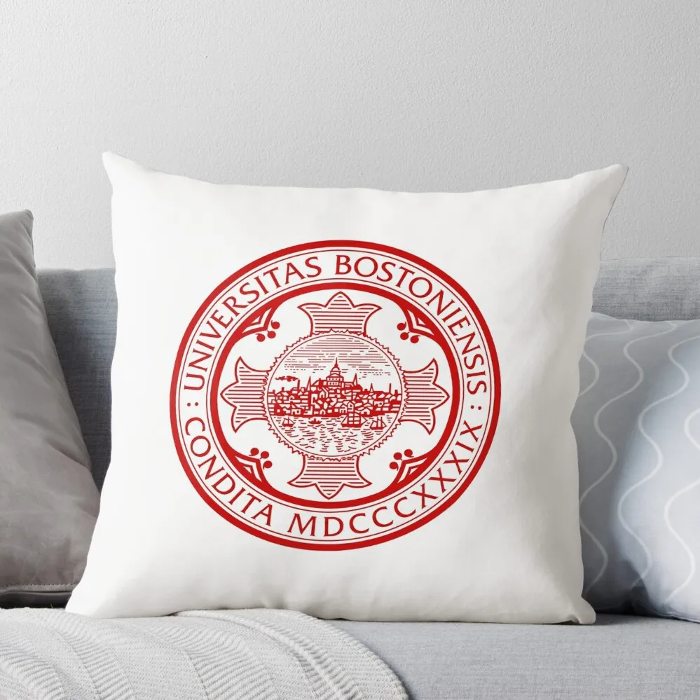 

the Boston University Throw Pillow Cushions Cover Luxury Pillow Case ornamental pillows