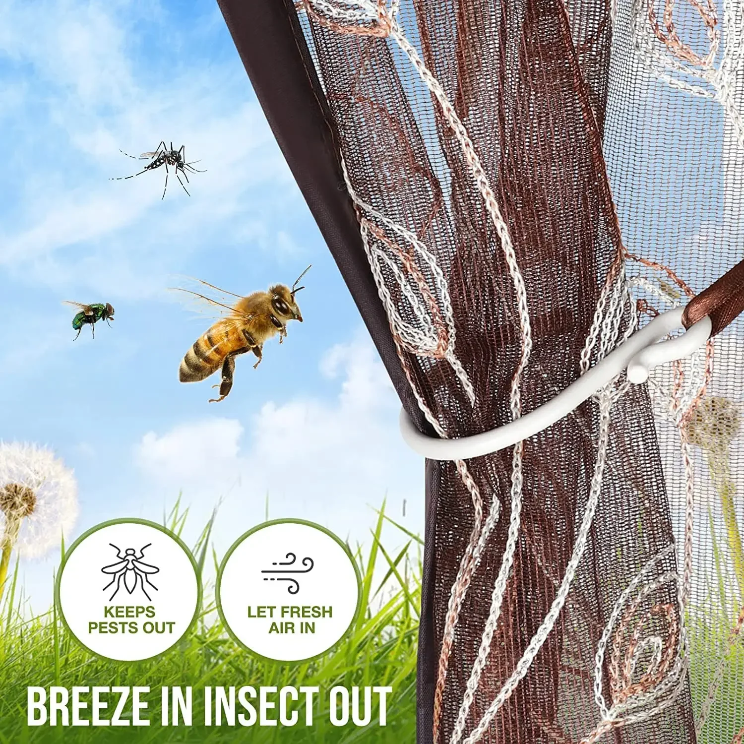 Anti-Mosquito Mesh Automatic Close Magnetic Anti-Mosquito Mesh Door Mesh Bug Preventing Fly Partition Curtain Curtain