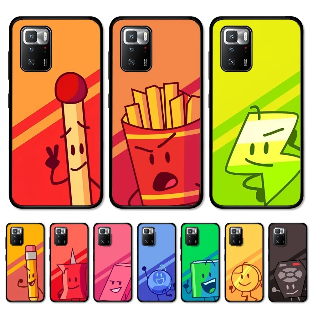 Bfdi Battle For Dream Island Phone Case For Redmi Note 4 X 5 A 6 7 8 T 9 9S 10 11 11S 11Epro Poco M3 Pro