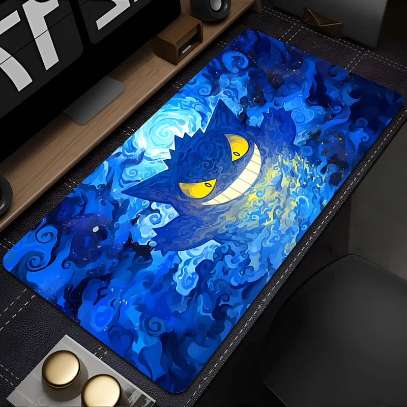 

Mouse pad Large Anime Game player computer keyboard pad desk pad anti-slip cartoon table pad PC carpet G-Gengar Mousepads XL XXL