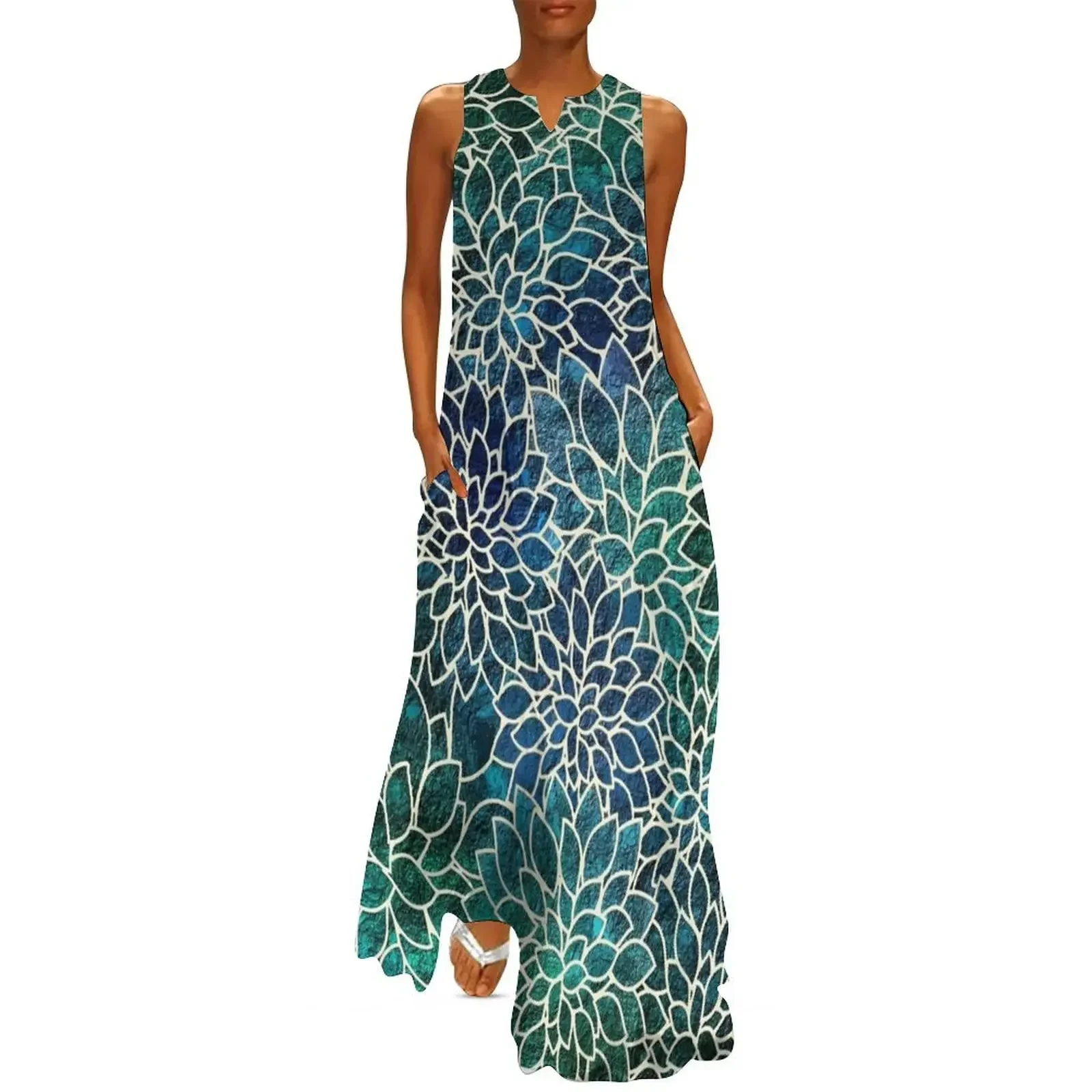 

Floral Abstract #4 Long Dress elegant women's sets Womens dresses summer dresses for women 2025 evening dress Dress