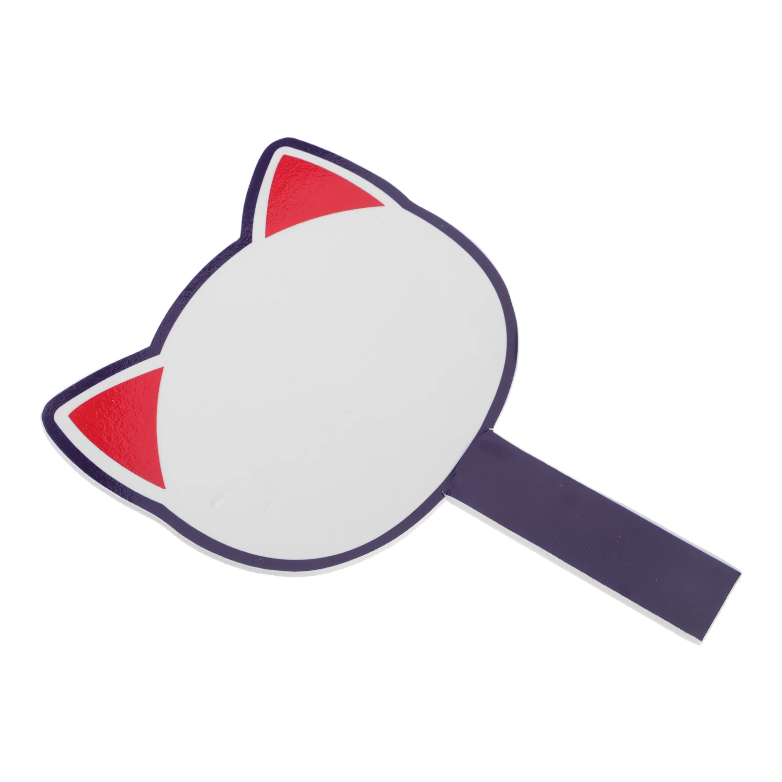 Dry Erase Paddle Handheld Whiteboard Auction Scoreboard Board Reusable Waterproof Mini Erasable Answer Board