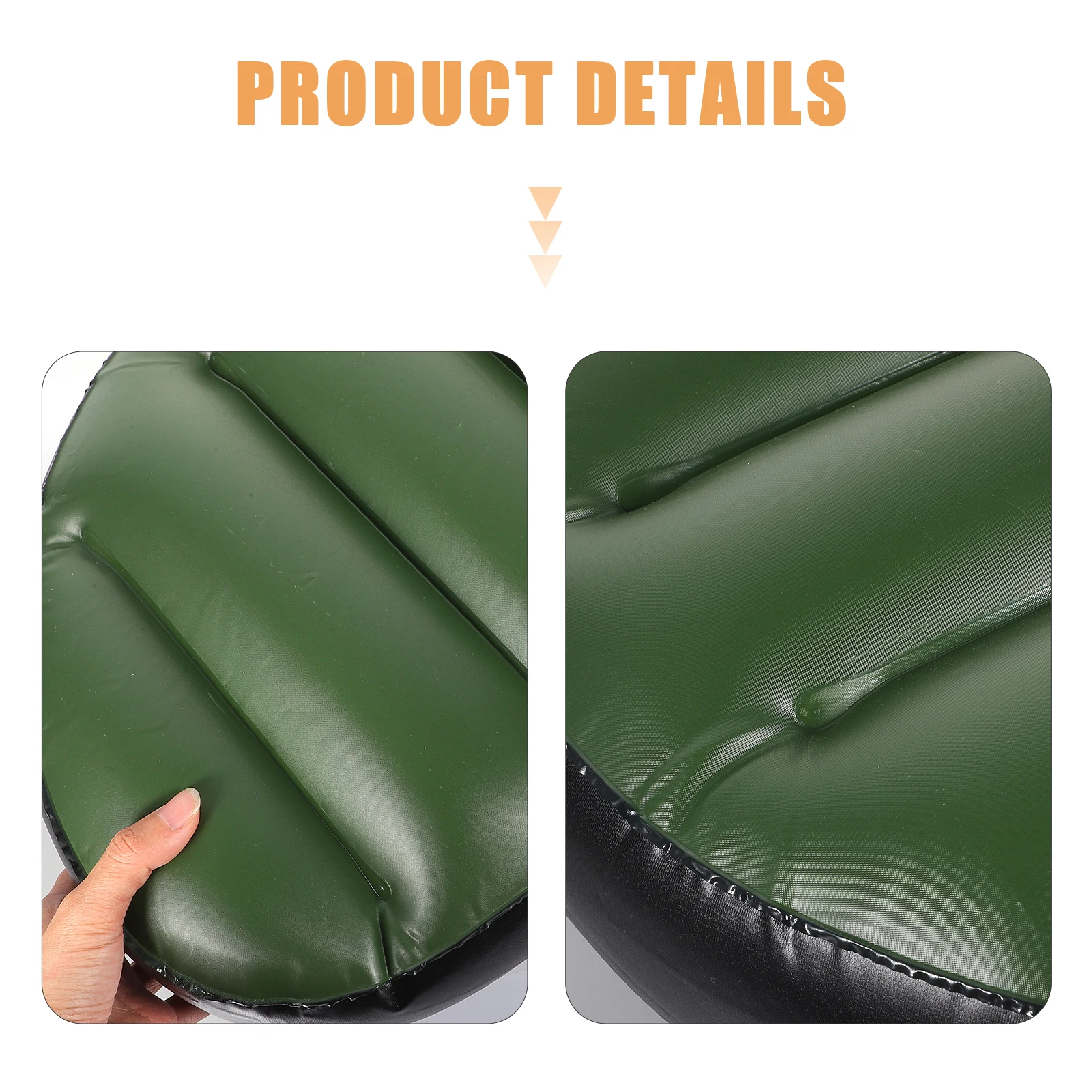 

Ultra-Soft Inflatable Seat Cushion Water Rafting Saddle Back Support Pvc High Resilience Breathable Lightweight Portable Easy