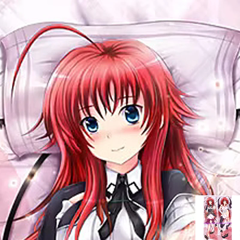 

Dakimakura Anime Pillow Cover Rias Gremory Double Sided Print Life-size Body Decoration