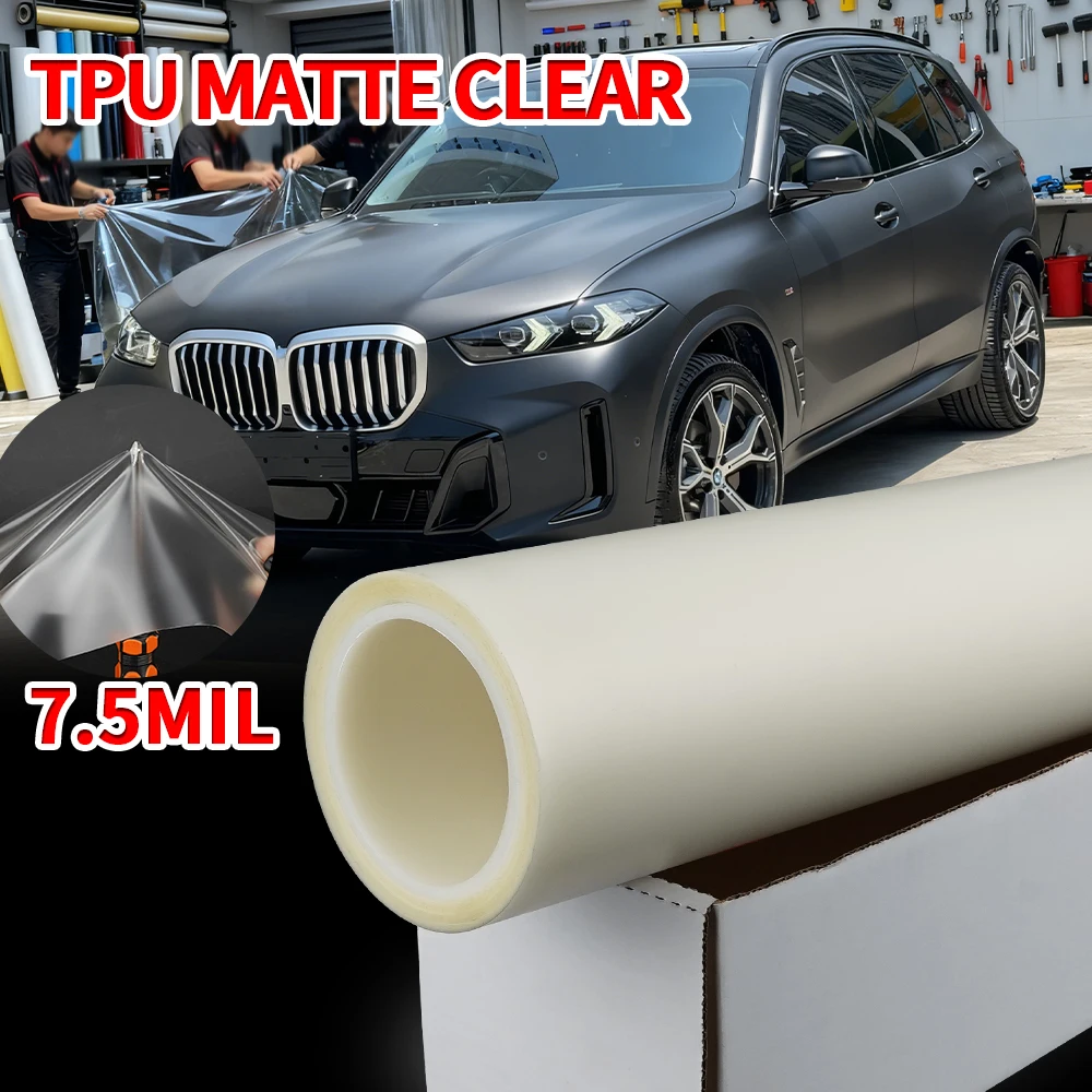 

Самовосстанавливающаяся матовая прозрачная виниловая защитная пленка из ТПУ для автомобиля, защитная пленка из ТПУ PPF, Стайлинг кузова автомобиля, защита от царапин, желтые наклейки
