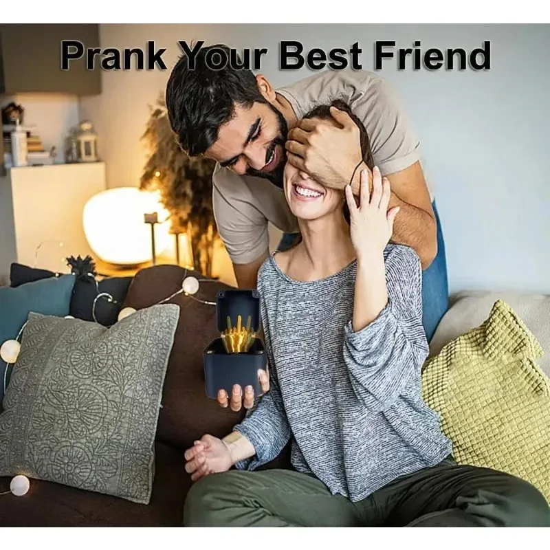 هدية صادمة للإصبع الأوسط في صندوق مضحك مكتب مكتب الديكور المنزل المزح هدية الكمامة الإبداعية الفريدة