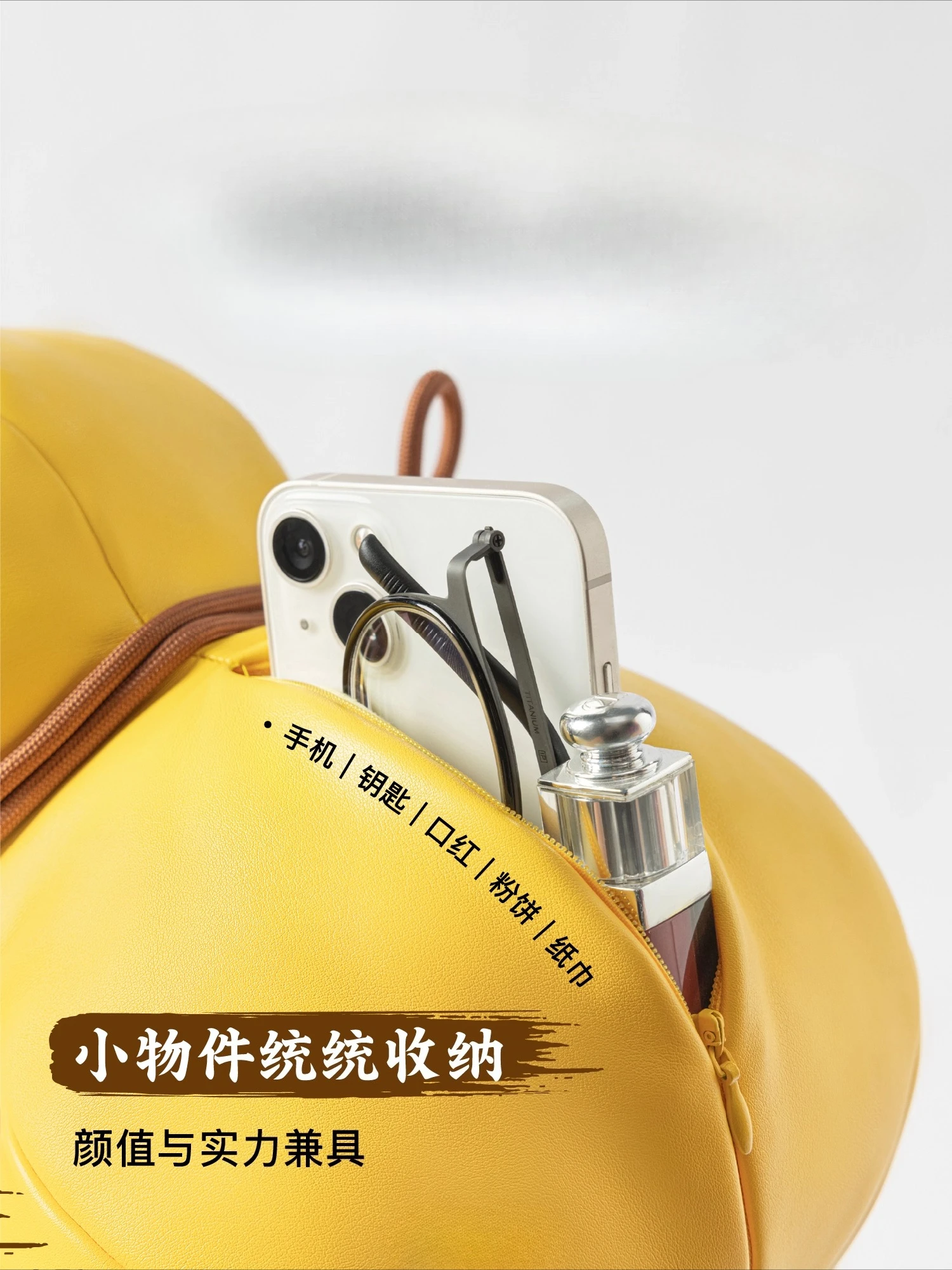 Gourd-Shaped Crossbody Bag Anime Piglet Demon Peripheral Single Shoulder Pendant Bag