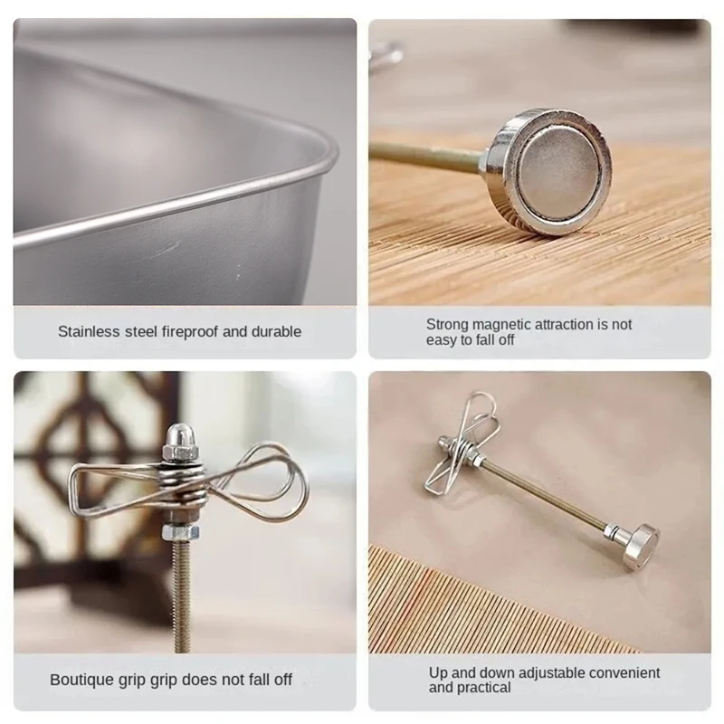 مشبك طارد البعوض المغناطيسي مع قاعدة حامل البخور الموقد المقبس الإطار الحديث طارد البخور رف للمنزل #6