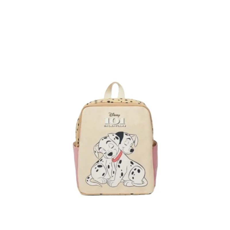 Disney New Cartoon Children\'s School Bag Toddler Fashion Shoulder Bag Cute Dalmatian Print Backpack