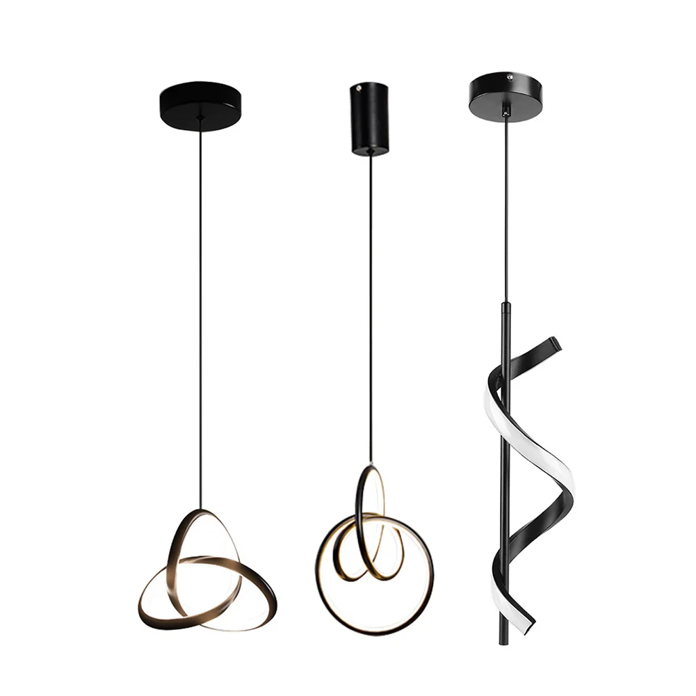 Lampadari a LED Luci a risparmio energetico sospese Luce interna sospesa Proteggi gli occhi Anticorrosivo Facile installazione per corridoio corridoio