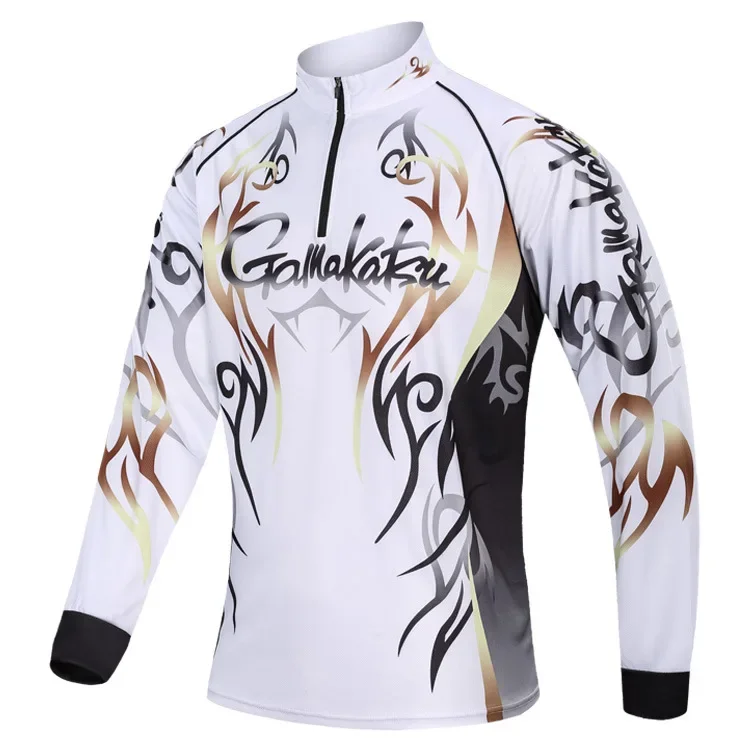 New Brand Fishing Shirts Outdoor Sport Quick Dry Mens Fishing Clothes Plus Size Anti Uv Cycling Fishing Clothing - view 3