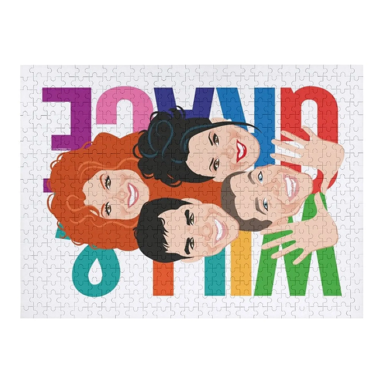 

Пазл Will and Grace по индивидуальному заказу для детей, деревянные композиции для детей, пазл