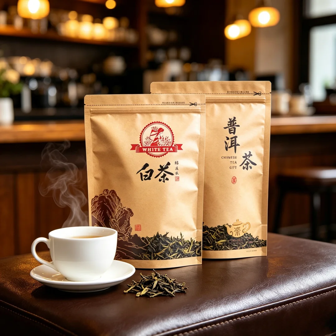 High quality 250g Longjing Tea Zipper Bags Maojian Taiping Houkui tea Seal bag Mao Jian RouGui Yun Wu Long Jing Tea Packing Bag