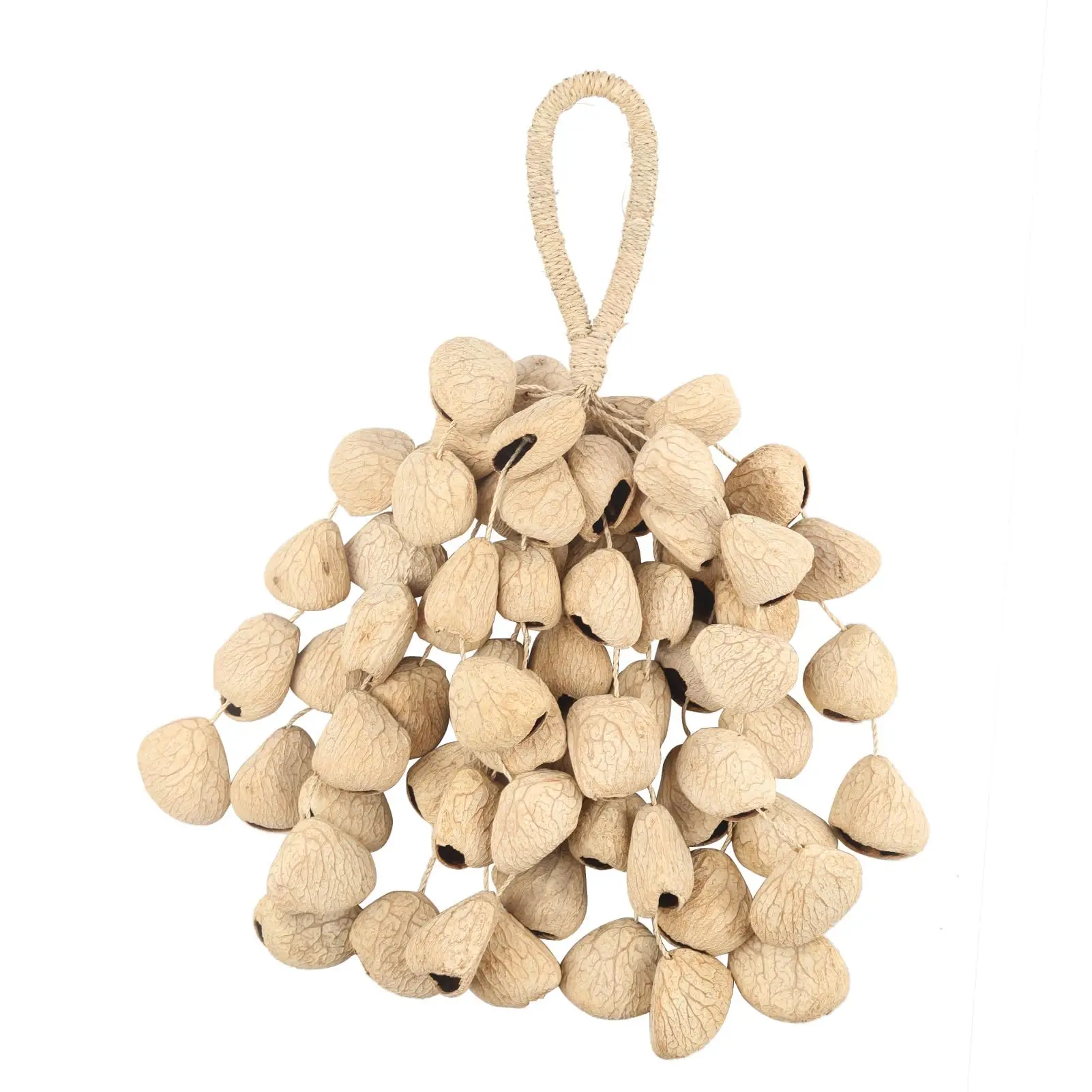 

Натуральный шейкер ручной работы для медитации и исцеления, 84-зубчатая погремушка из семян панджи – звуковой инструмент в перуанском стиле