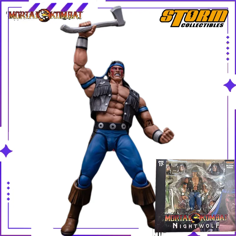 Authentieke Storm Collectibles Originele Mortal Kombat SHEEVA 1/12 Game Mobile Doll Model Handgemaakte Toy Boy Gift Collection op voorraad