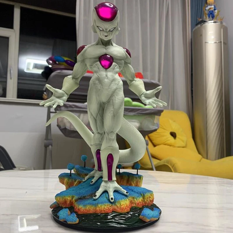 

28 см аниме Dragon Ball фигурка Frieza фигурки Super Saiyan Frieza фигурка ПВХ статуя модель коллекция орнамент игрушка подарок на день рождения