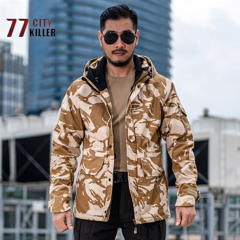 New G8 Tactical Jacket Men autunno inverno giacca a vento cappotti militari indossabili Multi-pocket Outdoor Combat giacche impermeabili maschili