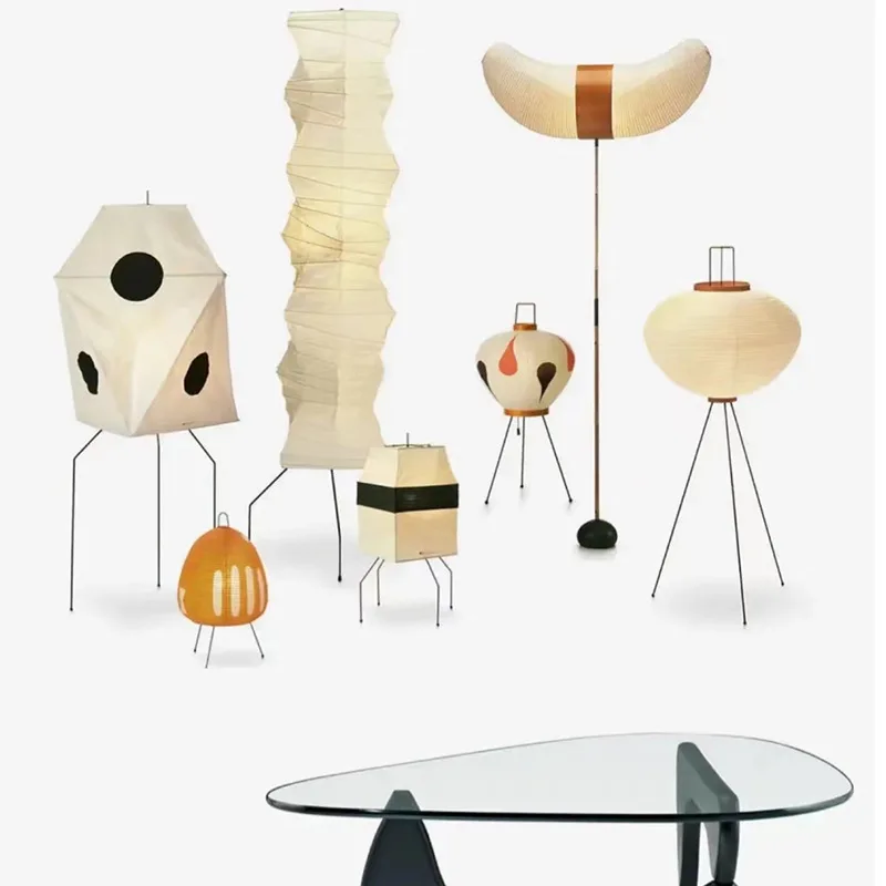 

Japanese rice paper floor lamp surprise monsoon living room study creative personality design decorative lamps hotel floor lamp