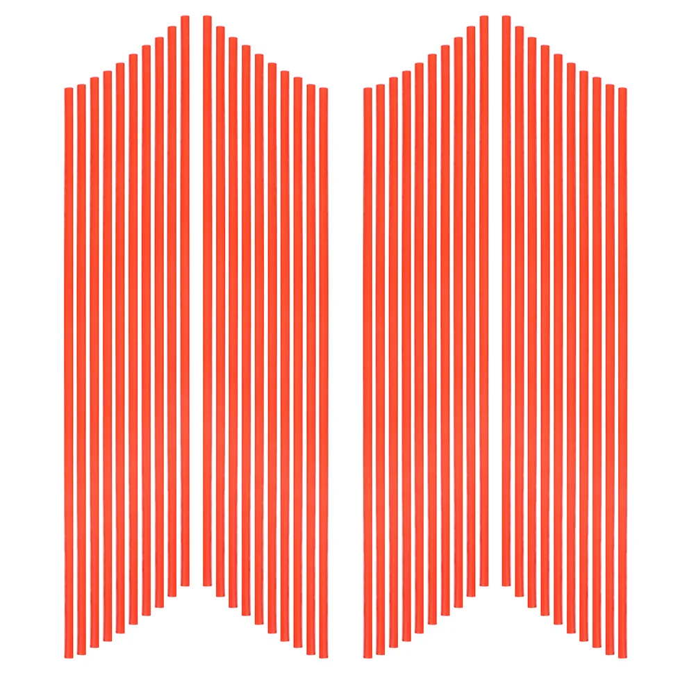 

60Pcs Red Nozzle Spray Can Extension Tubes Durable Lightweight for Rust Removal and Lubrication Spray Paint Tips for Cans