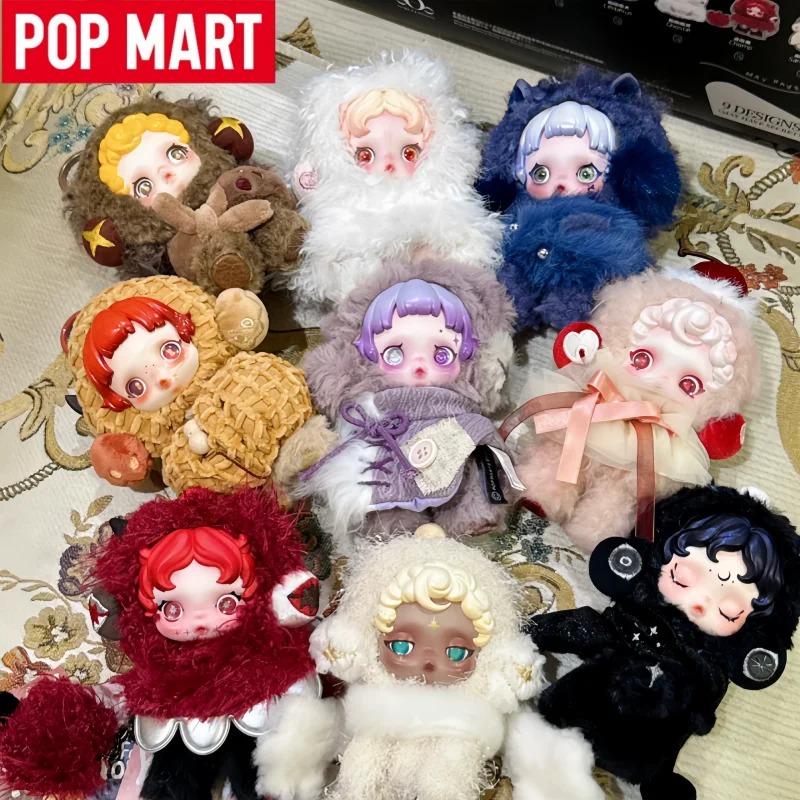 

POP MART Skullpanda на 2025 год. Вы нашел меня! Серия слепая коробка кукла кулон орнамент игрушка загадочная коробка Коллекционный сюрприз Рождественский подарок