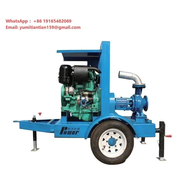 Diesel Water Pump High Pressure Powered by High Quality diesel Engine