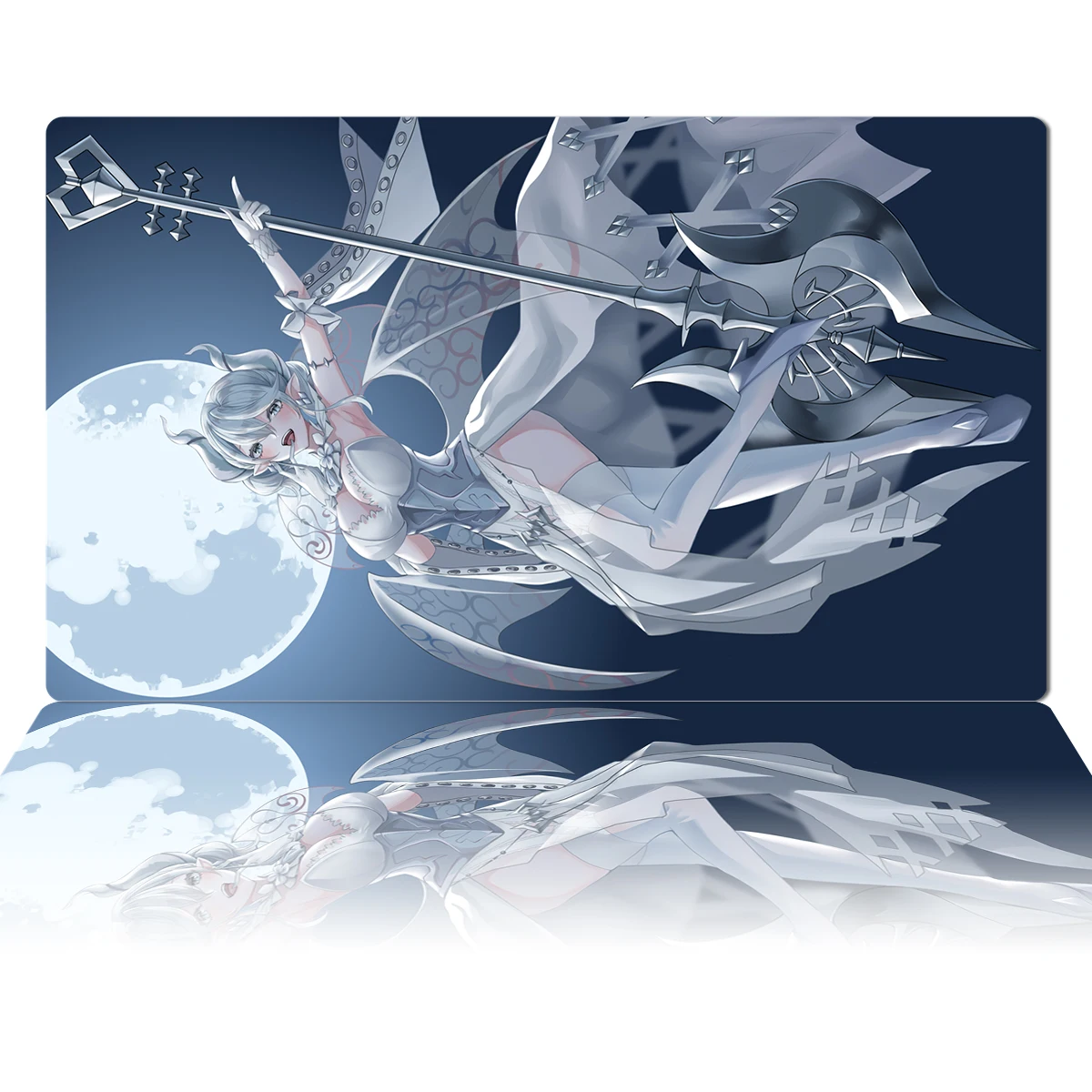 YuGiOh Labrynth of The Silver Castle Mat TCG OCG Board Game Card Game Mat Anime Mouse Pad Custom Desk Mat Zones Free Bag 60x35cm