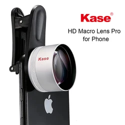 Kase HD Master Macro Lens for iPhone 16 15 14 13 12 Samsung Huawei Android, Macro Phone Camera Lens, Long Shoot Distance 40-85mm