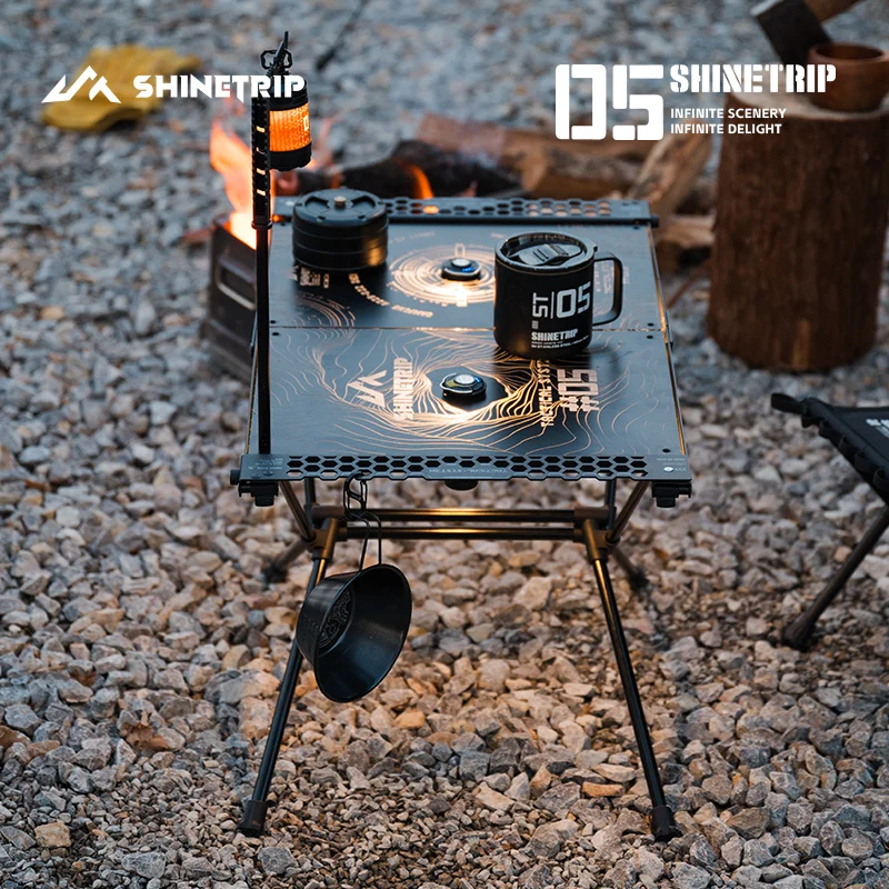 Outdoor Tactical IGT Table Frame ShineTrip Aluminum Alloy Folding