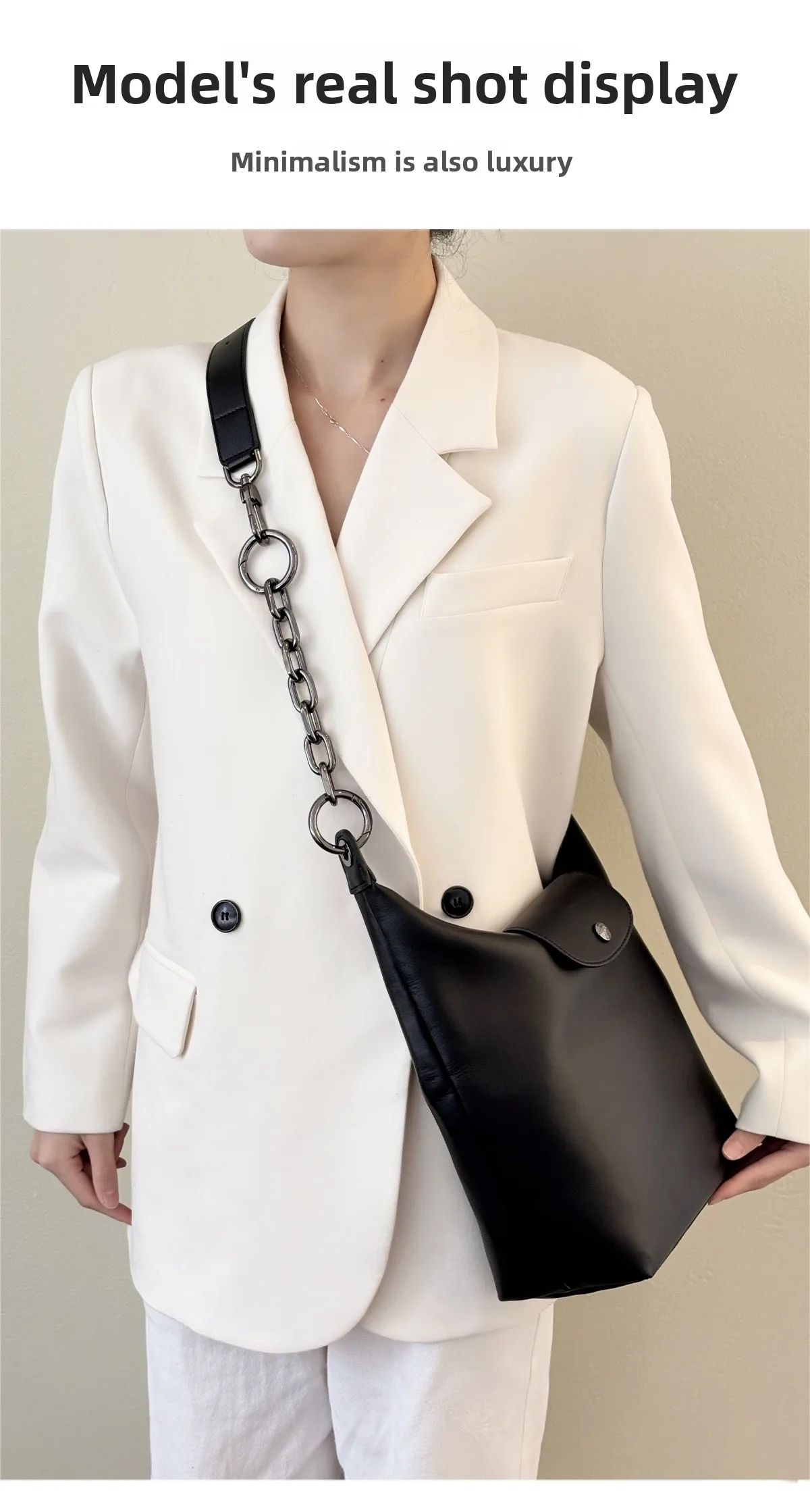Bag Extension Chain For Longchamp Hobo High-end Fashion Diy Chain Shoulder Replacement Strap Bag Modification Accessories