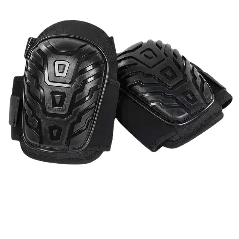 Professional Knee Pads for Work; Gardening & Construction Double Straps and Adjustable Clips;Industrial Heavy Duty Tactical