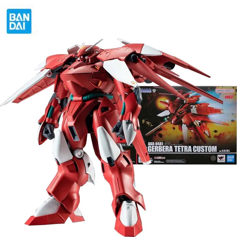 

Bandai Genuine Gundam Model Garage Kit ROBOT Soul Series AGX-04A1 GERBERA TETRA CUSTOM Anime Action Figure Toys Collectible Toy