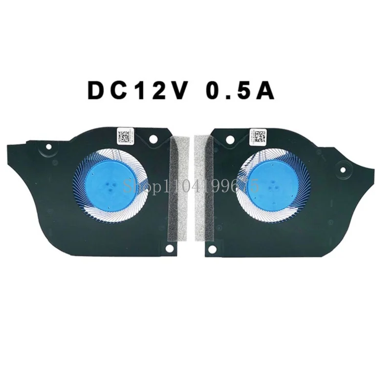 Cooling Fan for Dell G7 17 7790 NS8CC09-18G30 DC12V 0.5A 0F7N58 F7N58 Laptop