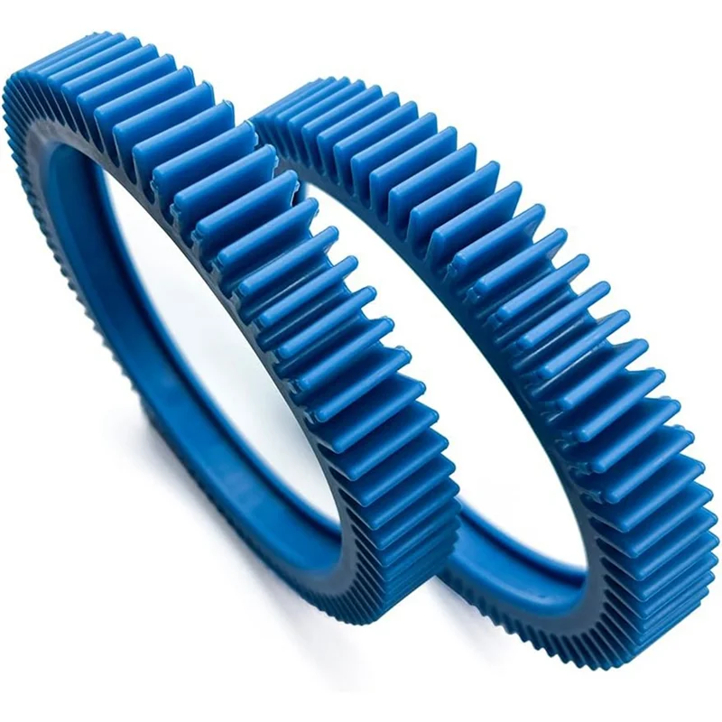 A15F- 896584000 -143 Kit de pneus de nettoyage de piscine 6 pièces, pneus avant avec remplacement de bosse pour nettoyeurs de piscine 2X,4X, pneu de piscine bleu