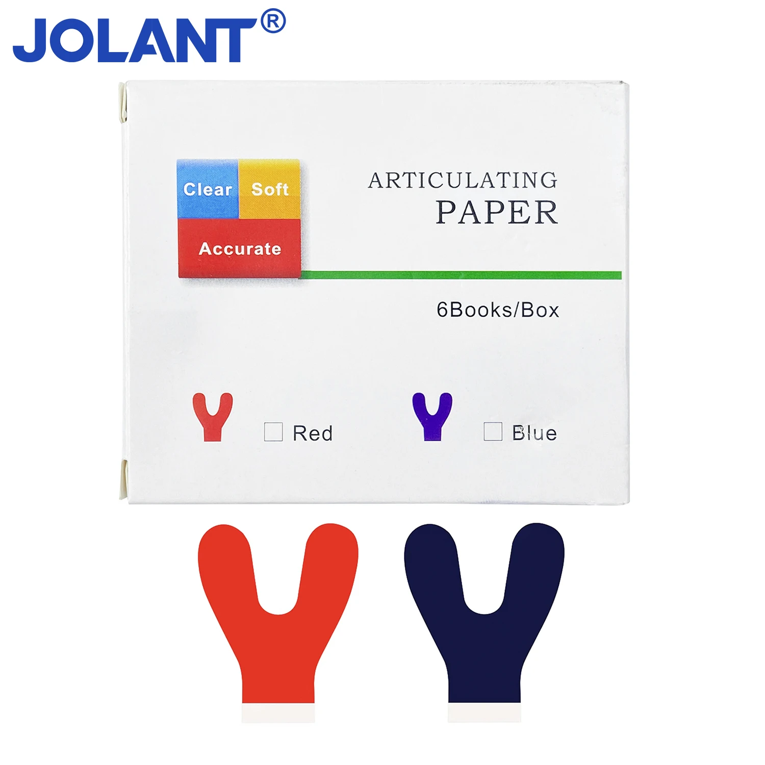 

JOLANT Y Shape Dental Articulating Paper Full Mouth Whitening Articulation Occlusion Paper Dentistry Materials Tool