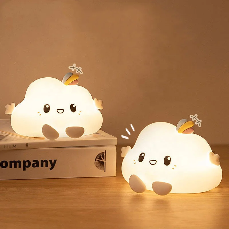 USB Rechargeable Energy Saving Wholesale Small Night Light 3d led Nursery Night light Table Lamp