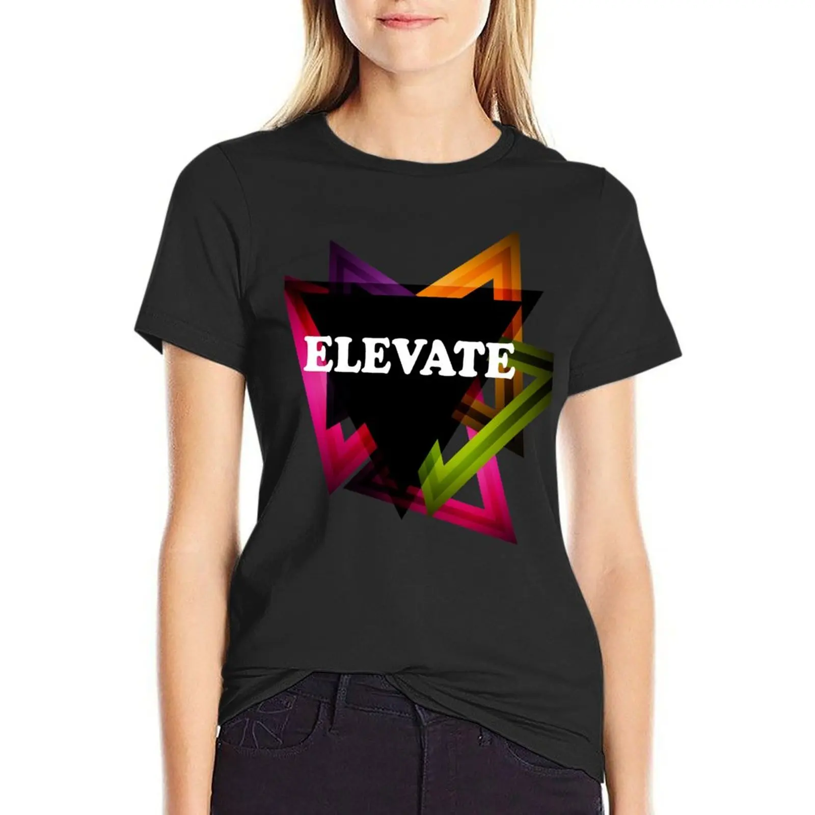 

Elevate Essential DRP T-shirt Aesthetic clothing oversized female T-shirts for Women