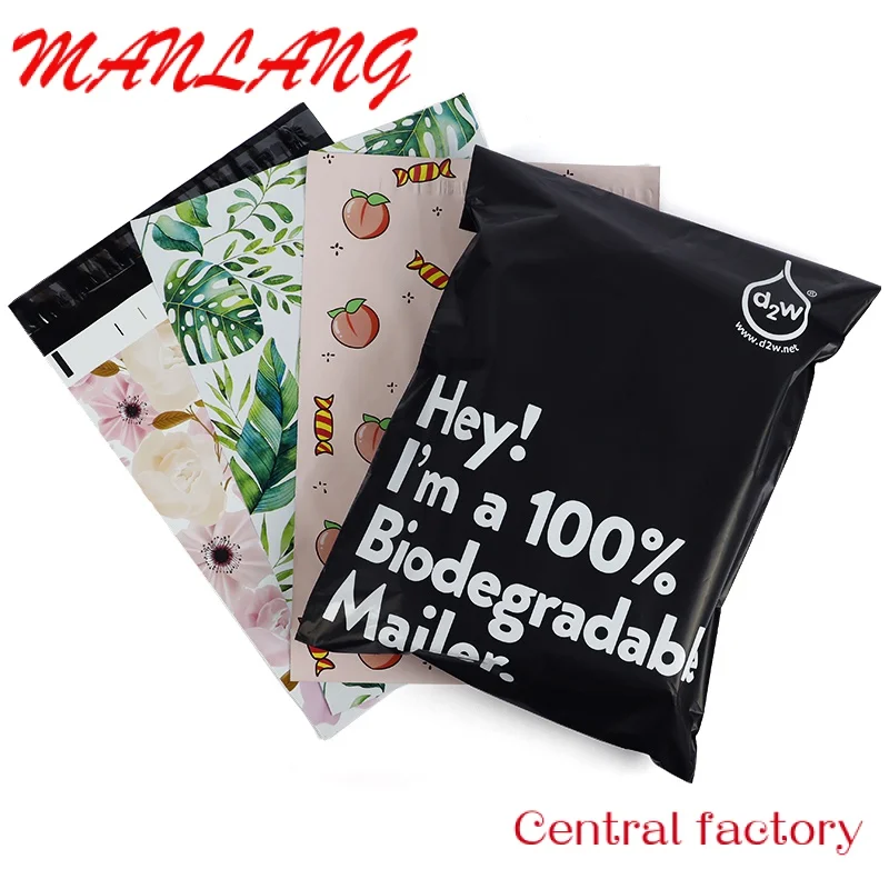 Custom  Waterproof And Tear-Proof Personalised Eco Friendly Polymailer Mailing Plastic Bags