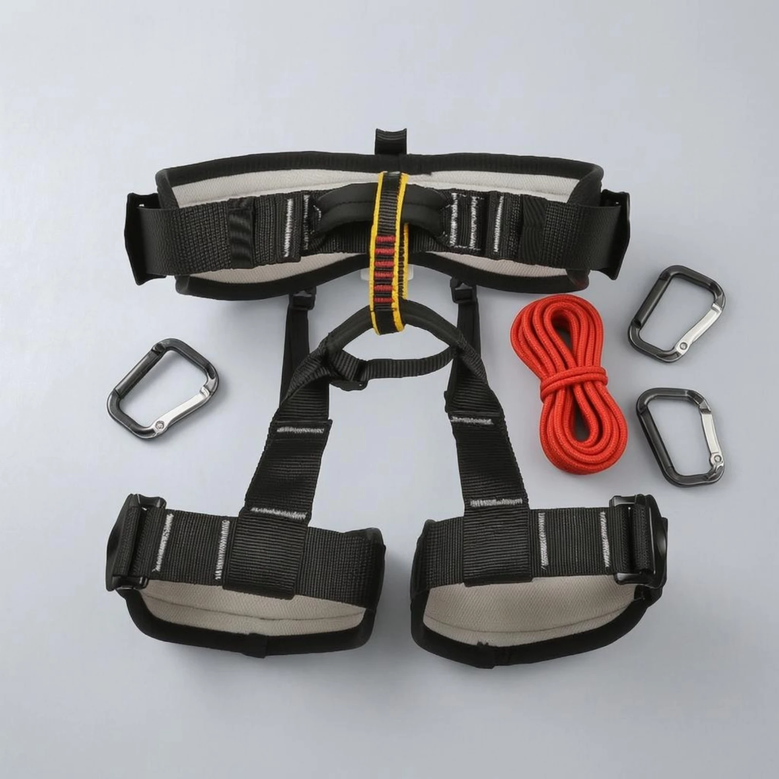 

Half Body Climbing Harness Padded Climbing Harness Safety Belt Adjustable Strapping Straps for Descending