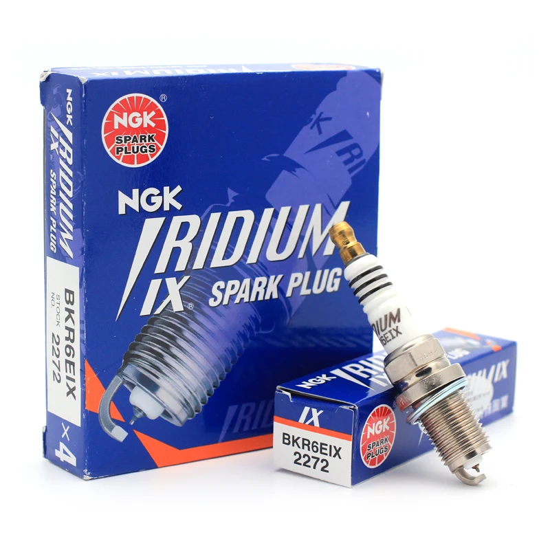 

4 шт., Свеча зажигания NGK IX Iridium BKR6EIX 2272, обновленный BKR6E BKR6ES