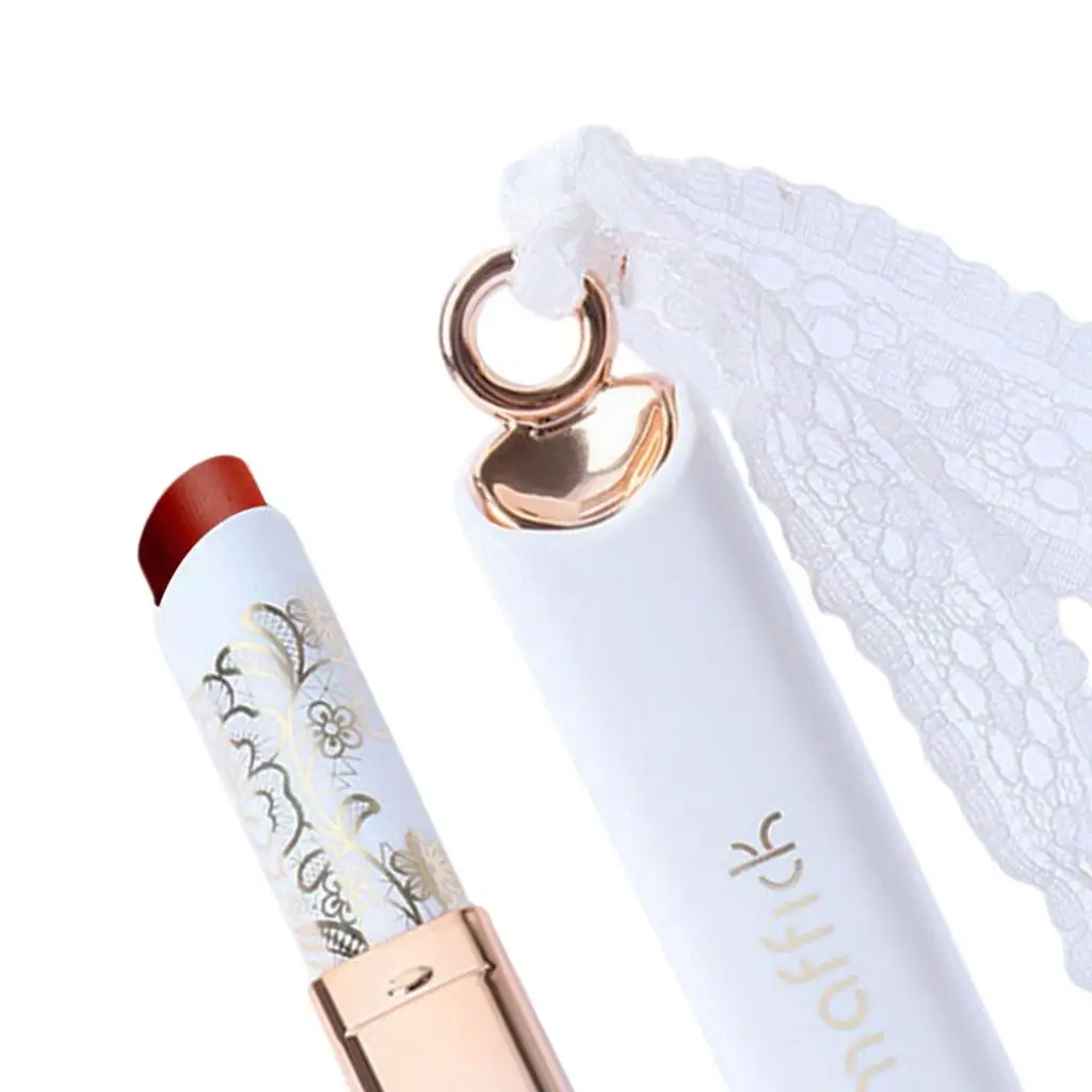 Set trucco labbra pigmentato Rossetto a capsula opaca in velluto Lucido liscio a lunga durata per le donne